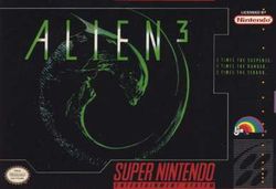 Box artwork for Alien³.