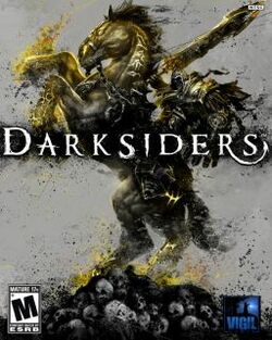 Box artwork for Darksiders.