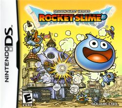 Box artwork for Dragon Quest Heroes: Rocket Slime.