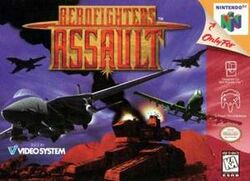 Box artwork for Aero Fighters Assault.