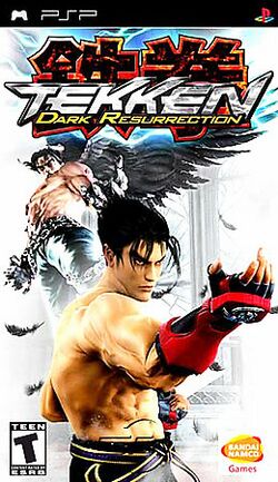 Box artwork for Tekken 5: Dark Resurrection.