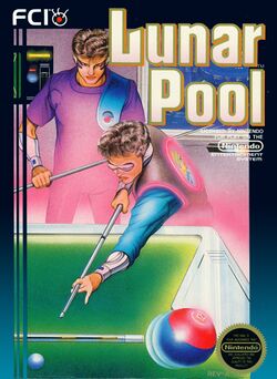 Box artwork for Lunar Pool.