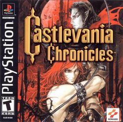 Box artwork for Castlevania Chronicles.