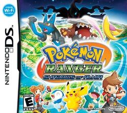 Box artwork for Pokémon Ranger: Shadows of Almia.