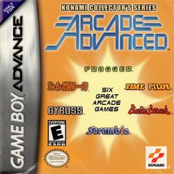 Box artwork for Konami Collector's Series: Arcade Advanced.