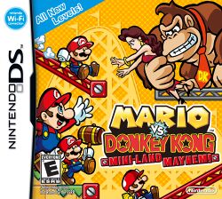 Box artwork for Mario vs. Donkey Kong: Mini-Land Mayhem!.