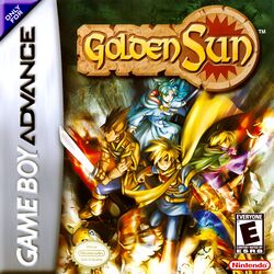 Box artwork for Golden Sun.