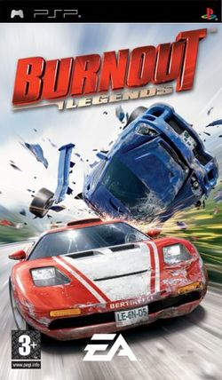 Box artwork for Burnout Legends.