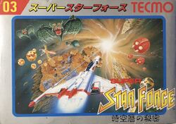 Box artwork for Super Star Force.