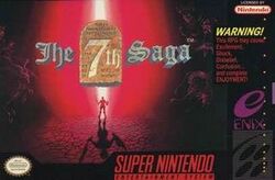 Box artwork for The 7th Saga.