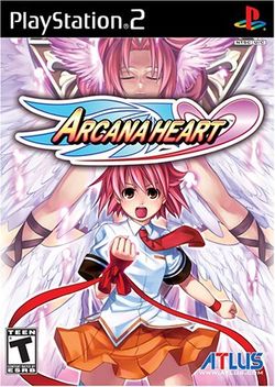 Box artwork for Arcana Heart.