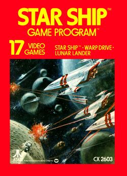 Box artwork for Star Ship.