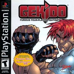 Box artwork for Gekido.