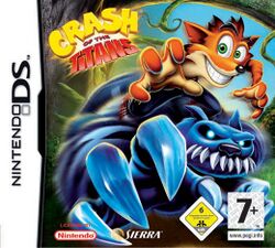 Box artwork for Crash of the Titans.