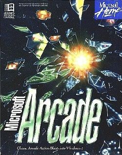 Box artwork for Microsoft Arcade.