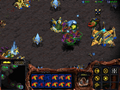 SC Dark Templar Mutalisks attacking base.png