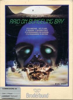 Box artwork for Raid on Bungeling Bay.