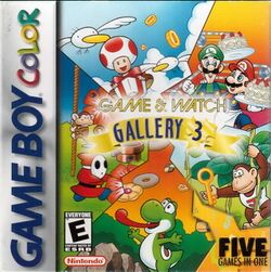 Box artwork for Game & Watch Gallery 3.