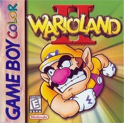 Box artwork for Wario Land II.