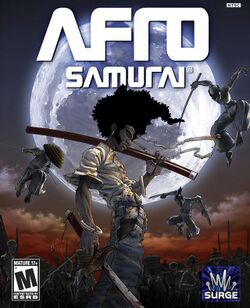 Box artwork for Afro Samurai.