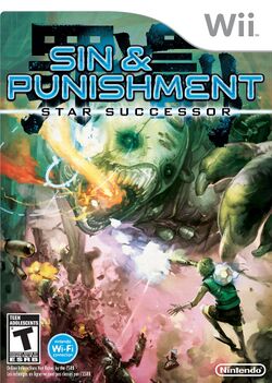 Box artwork for Sin and Punishment: Star Successor.