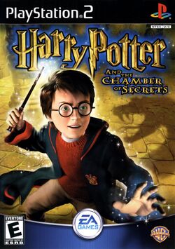 Box artwork for Harry Potter and the Chamber of Secrets.