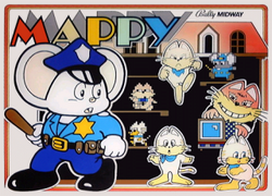 The logo for Mappy.
