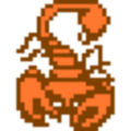 Seiken Psycho Calibur boss Scornpede.png