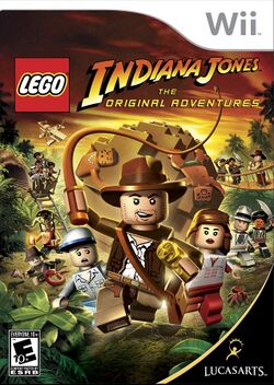 Box artwork for Lego Indiana Jones: The Original Adventures.