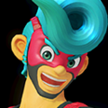 Spring Man happy.