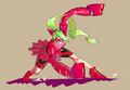 Concept art of Ribbon Girl.