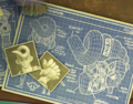 Blueprints of Springtron and photos of Springman.