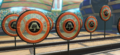 A view of the targets used in Skillshot.