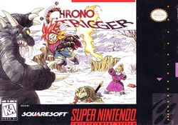 North American box art for Chrono Trigger