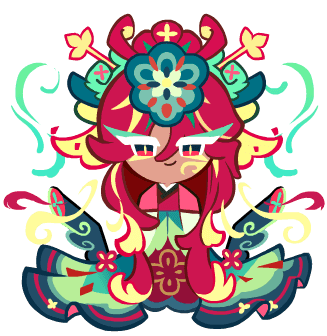 Blooming Dancheong Cookie