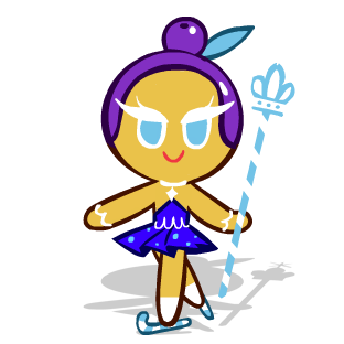 Skating Queen Cookie