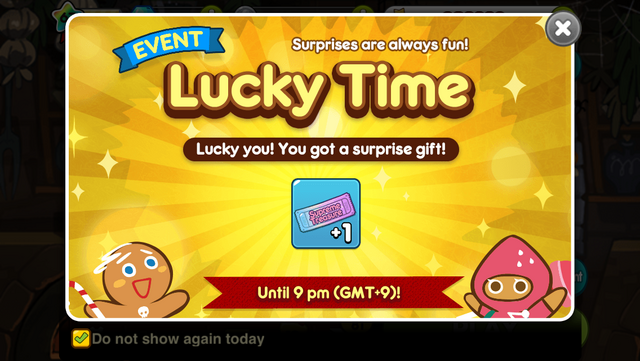 Lucky Time - Cookie Run Wiki