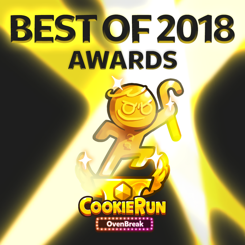 Best of 2018 Awards - Cookie Run Wiki