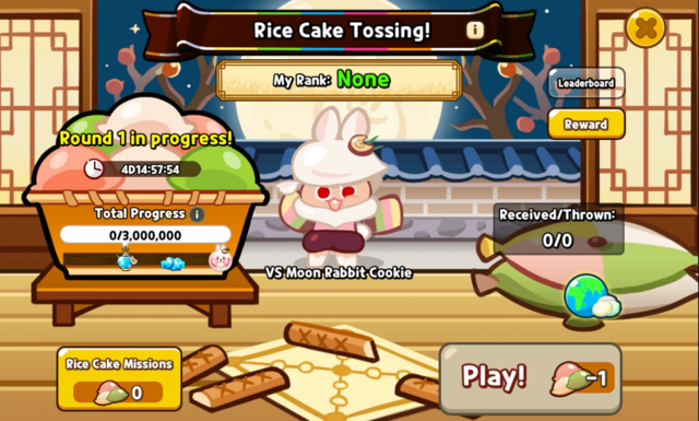 Rice Cake Tossing! - Cookie Run Wiki