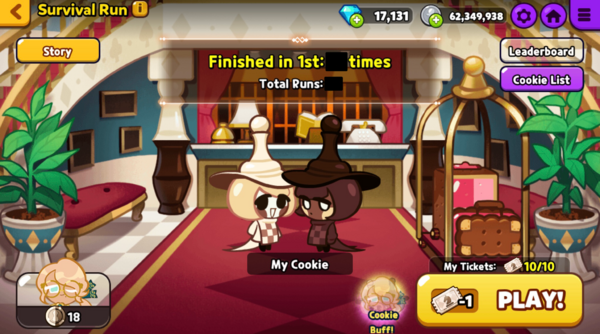 Survival Run - Cookie Run Wiki