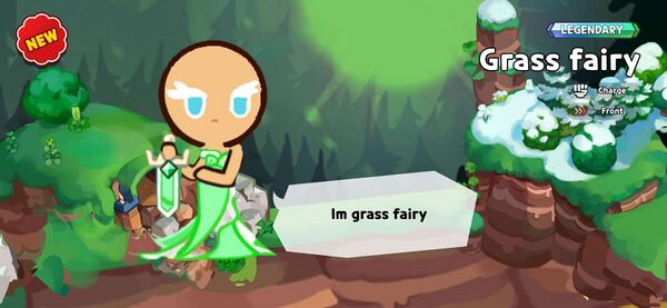 Grass Fairy Cookie - Cookie Run Wiki