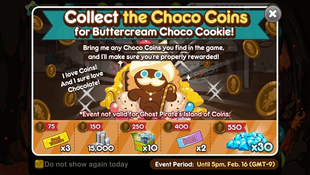 Choco Coin Event - Cookie Run Wiki