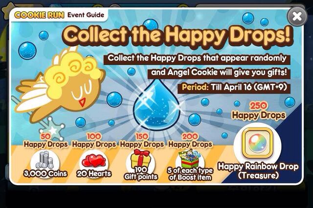 Happy Drop Event (2014 event) - Cookie Run Wiki