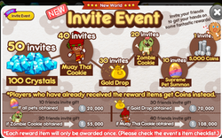 Invite Event - Cookie Run Wiki