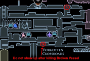 Location in the Forgotten Crossroads after it has become infected