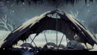 Tent found right before Hornet Sentinel's fight