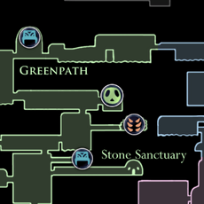 Grub Hollow Knight Wiki   230px Grub Greenpath Location 1 