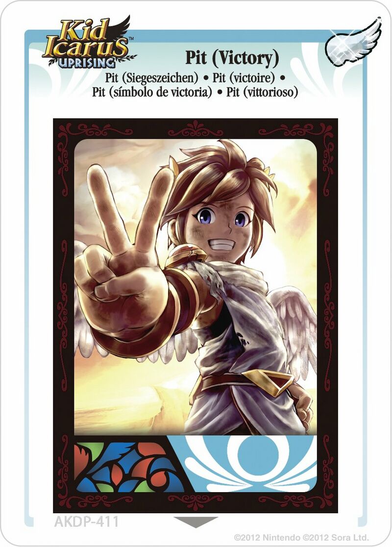パルテナ立佞武多 AKDJ-412 kid icarus ar cards Kid Icarus Float - Kid Icarus Uprising AR cards AKDJ-412