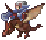 Wyvern Rider Sprite Red