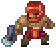 Axe Fighter Sprite Red